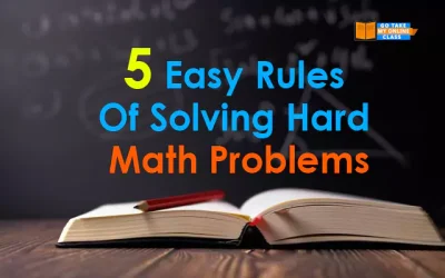 5 Easy Rules Of Solving Hard Math Problems