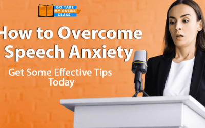 How to Overcome Speech Anxiety – Get Some Effective Tips Today