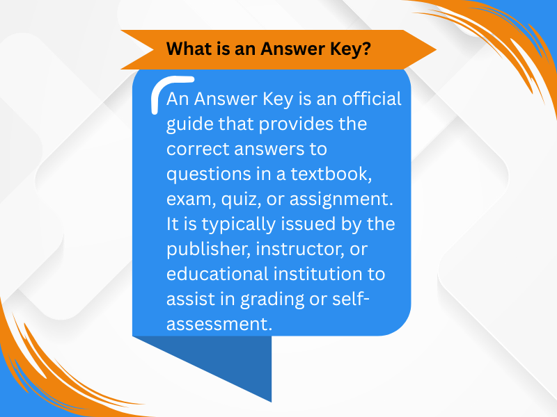 What is a McGraw Hill Connect Answer Key?