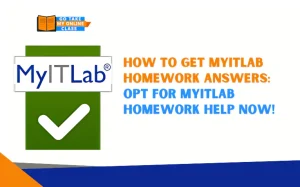 The banner images talks about how to get MyITLab homework answers