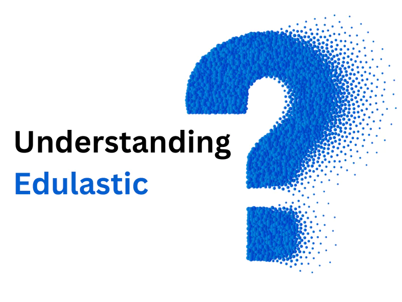 Image talks about understanding Edulastic