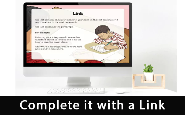 Complete it with a Link Complete it with a Link