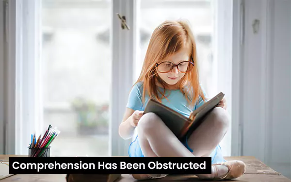 Comprehension Has Been Obstructed Comprehension Has Been Obstructed
