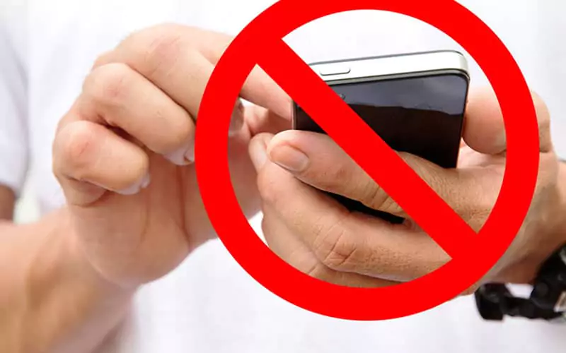 Eliminate the distractions