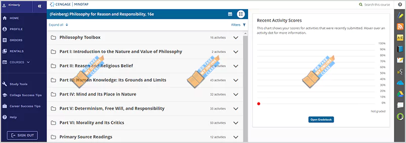 Cengage MindTap Answers Philosophy Chapters 