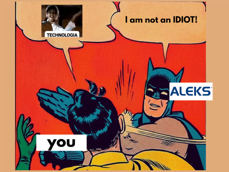 How to cheat ALEKS using technology<br />
