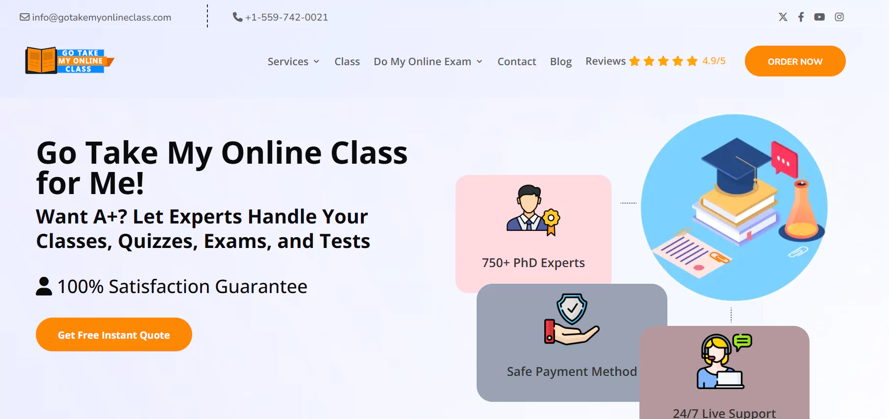 GoTakeMyOnlineClass is the best class-taking services as alternative to MathXL Answer Cheat for academic performance improvement