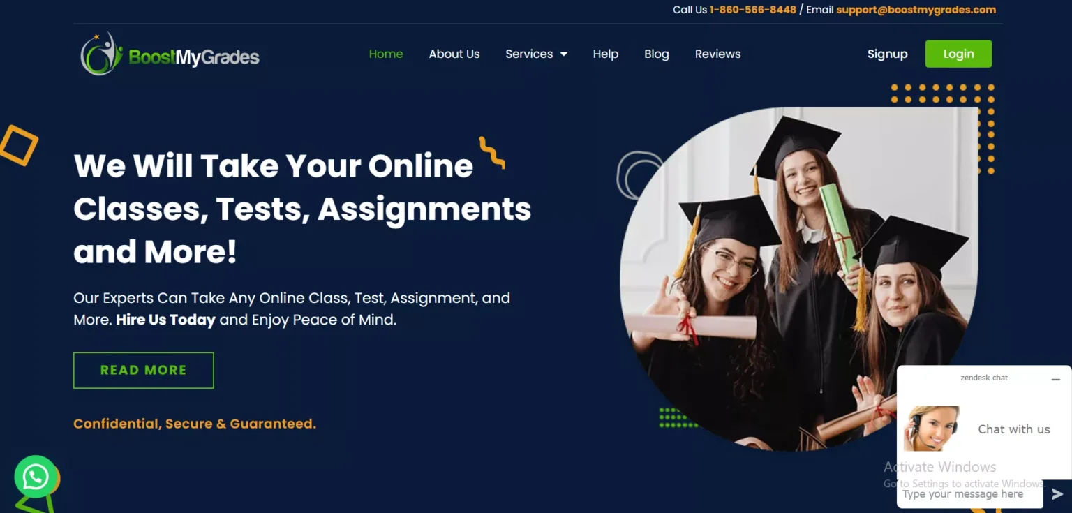 BoostMyGrades: Grade-Focused Academic Help