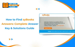 Banner showing zyBooks platform interface. Students search for how to find zyBooks answers.