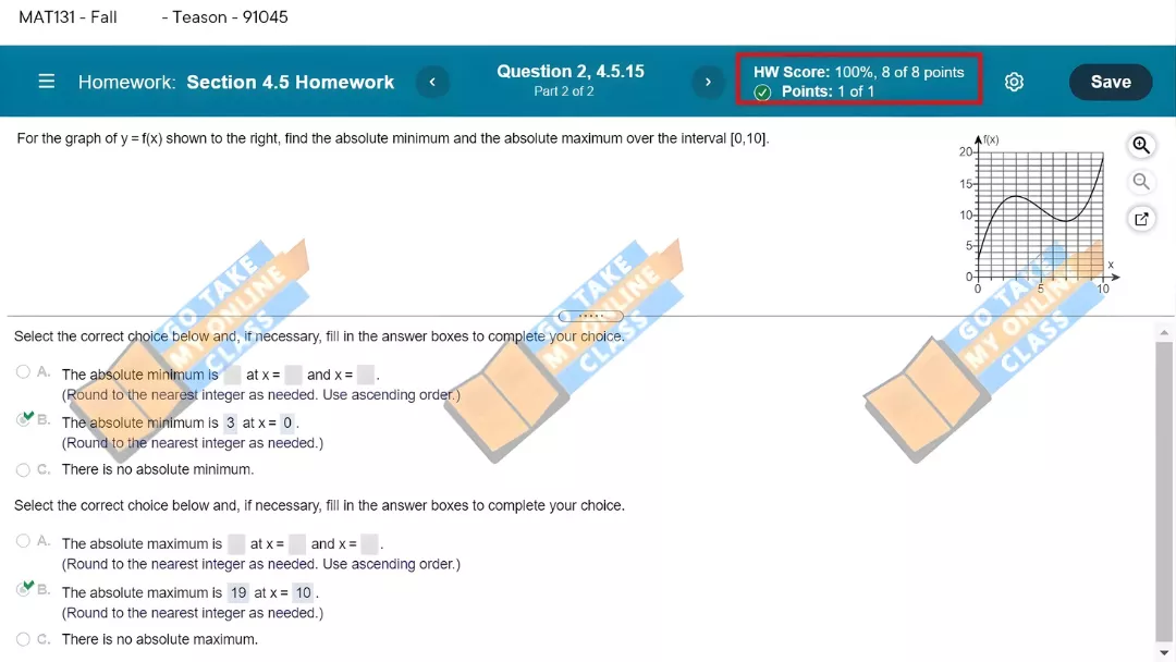 Accurate MathXL Answers by Gotakemyonlineclass experts helping students get top grades Accurate MathXL Answers by Gotakemyonlineclass experts helping students get top grades
