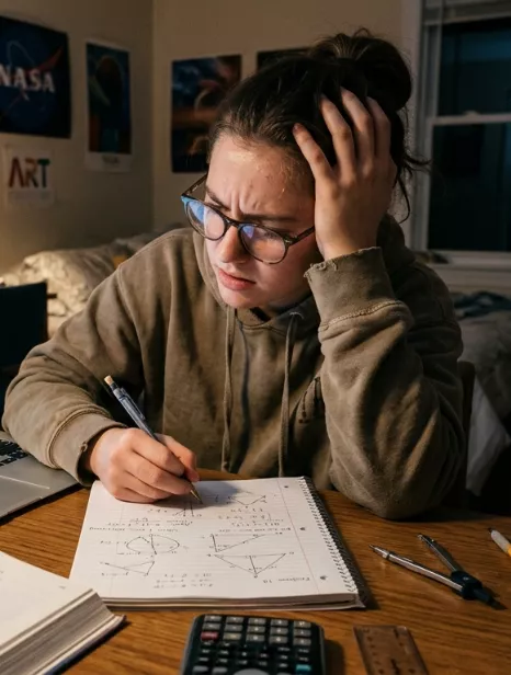 Why Are Online Geometry Exams So Challenging for Students