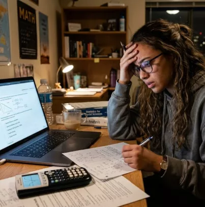 Why Do Students Seek Help with Statistics Exams?